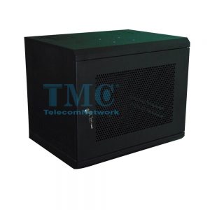 TỦ RACK TMC 12U D600 - ĐEN - LƯỚI - TREO TƯỜNG